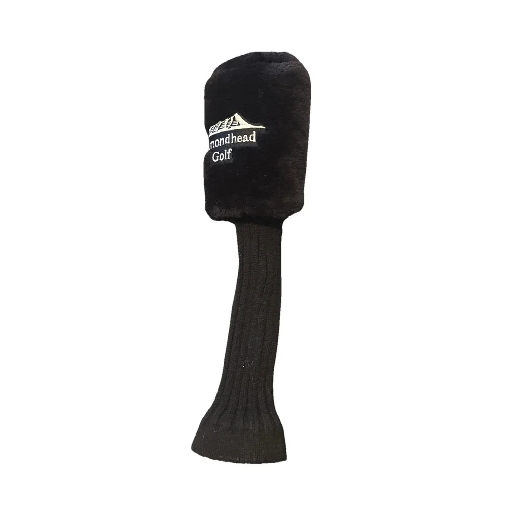 Diamondhead Golf Black Plush Driver or Fairway Headcover Very Nice!!